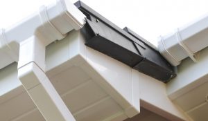 White fascias, soffits and guttering Poole