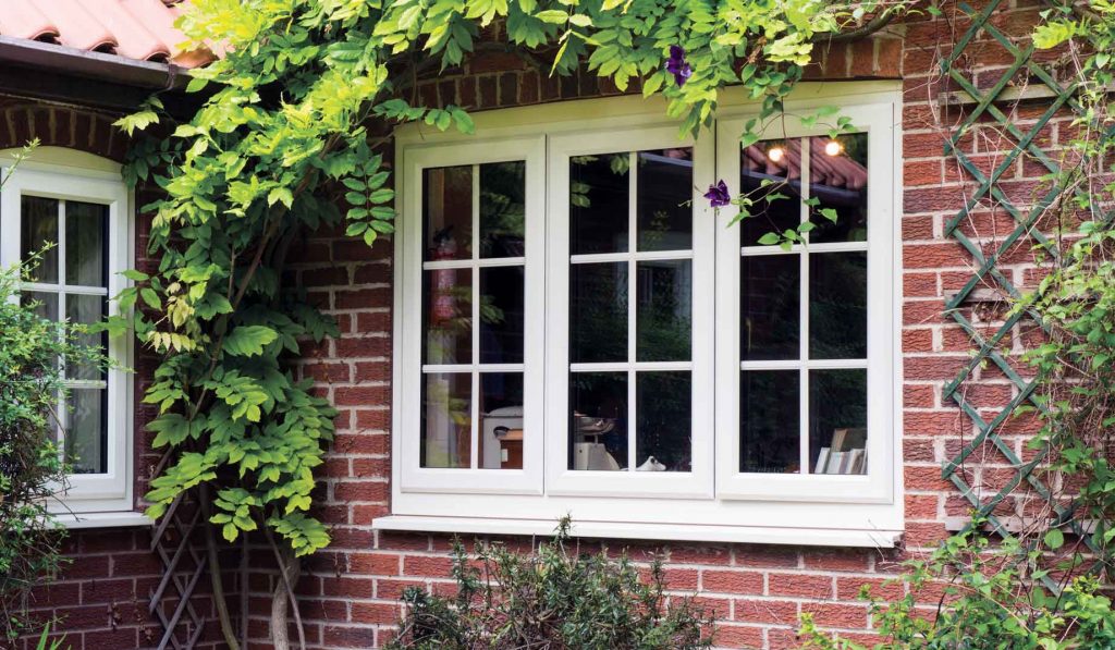 More traditional style casement windows with georgian bars Bournemouth
