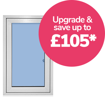 Efficient flush sash windows with double glazing that could help you save up to £105 per year