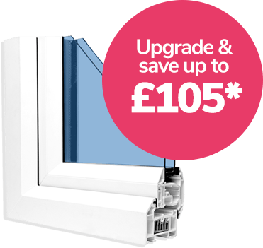Upgrade your glazing and you could save up to £105