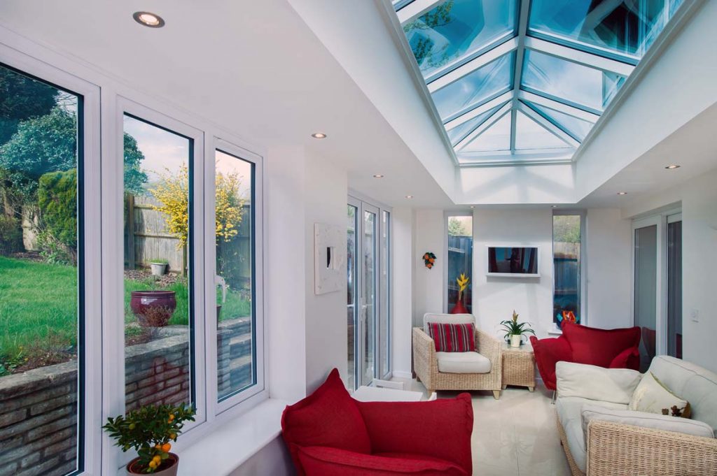 Modern Extension Roof Lantern Weymouth