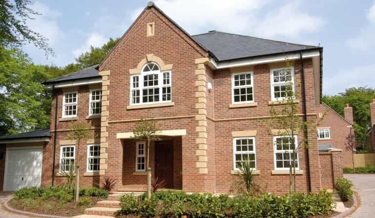 uPVC casement windows for large home