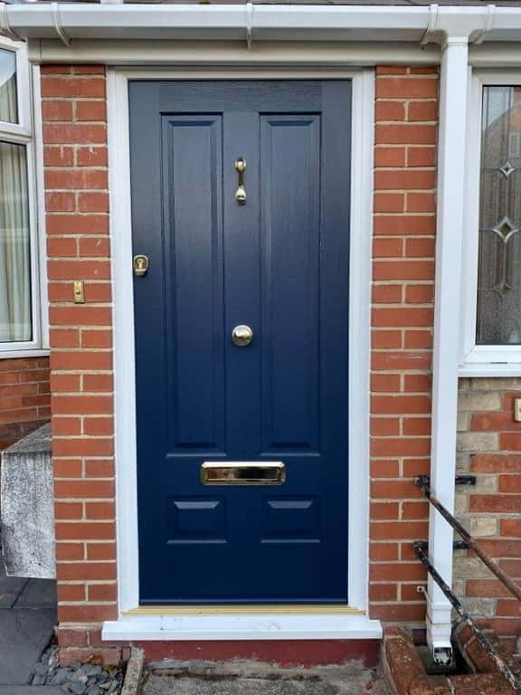Solidor Front Door Blue