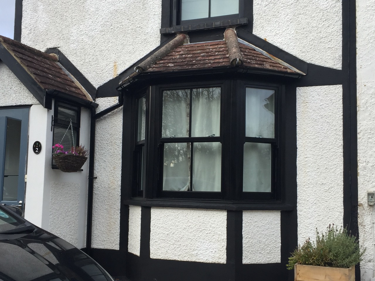 Black uPVC Sash Window Price Weymouth