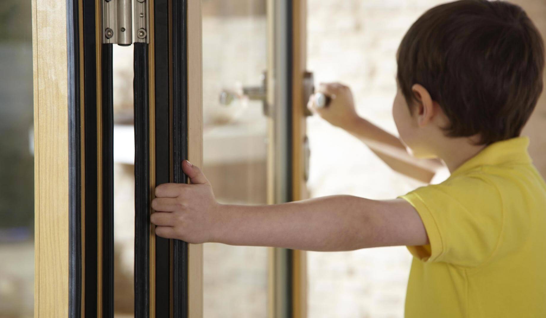 Grey Bifold Doors Dorchester