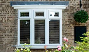 white upvc windows