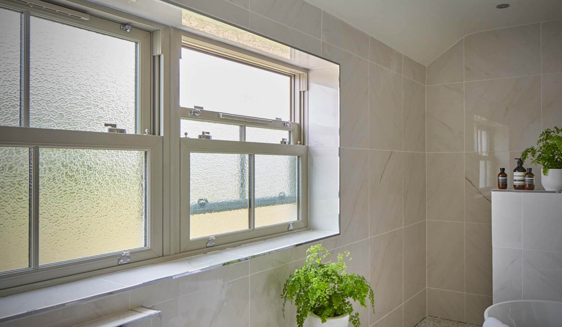 Sliding sash or flush sash windows
