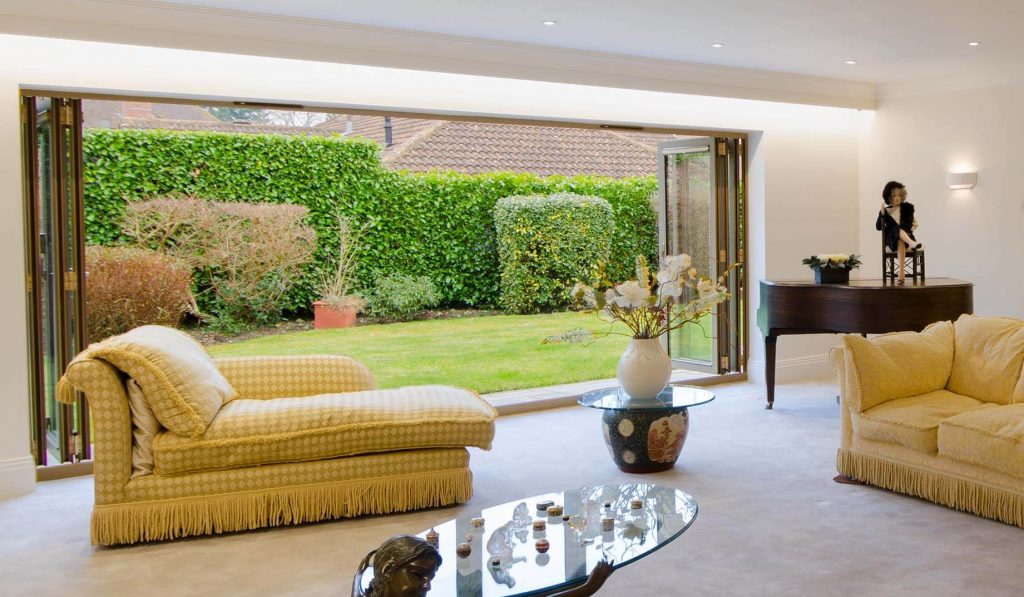 orangery extensions with bifold doors